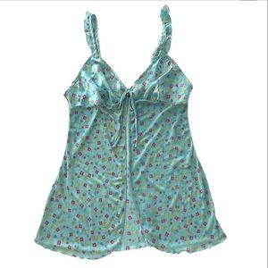 Vintage Y2K Floral Flyaway Camisole